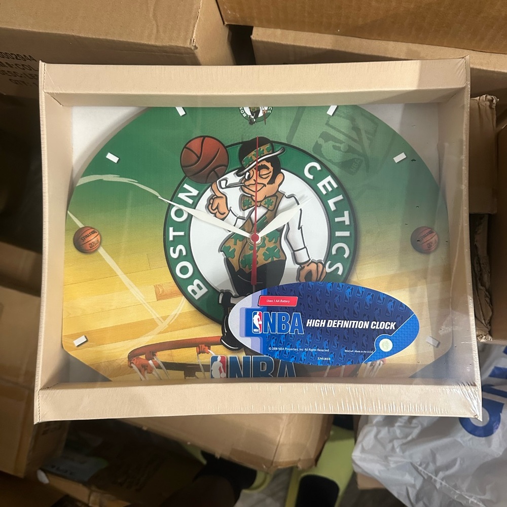 Boston Celtics clock